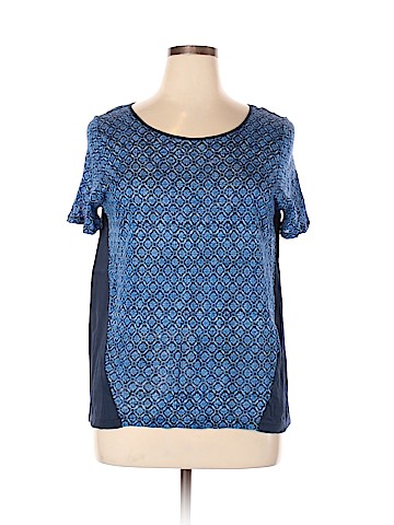 Lauren by Ralph Lauren Short Sleeve Blouse (view 1)