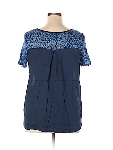 Lauren by Ralph Lauren Short Sleeve Blouse (view 2)