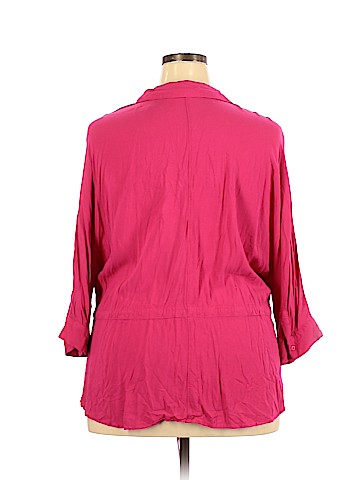 Zac & Rachel 3/4 Sleeve Button-Down Shirt (view 2)