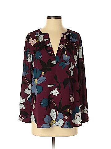 Ann Taylor LOFT Long Sleeve Blouse (view 1)