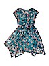 Xhilaration 100% Polyester Blue Dress Size 7 - 8 - photo 2