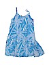 Gap Kids 100% Cotton Tropical Blue Dress Size 6 - 7 - photo 2