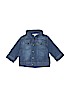 Crazy 8 Solid Blue Denim Jacket Size 6-12 mo - photo 1