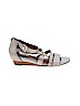 Sofft 100% Leather Silver Wedges Size 10 - photo 1