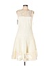 Tadashi Shoji Ivory Cocktail Dress Size L - photo 1