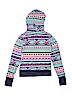 XOXO Girls 100% Polyester Purple Zip Up Hoodie Size 10 - 12 - photo 2