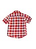 Zara Kids Plaid Red Short Sleeve Button-Down Shirt Size 2 - 3 - photo 2