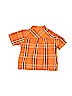 Sprockets 100% Cotton Orange Short Sleeve Button-Down Shirt Size 3T - photo 2