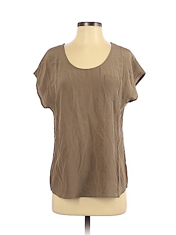 Coldwater Creek Short Sleeve Silk Top (view 1)