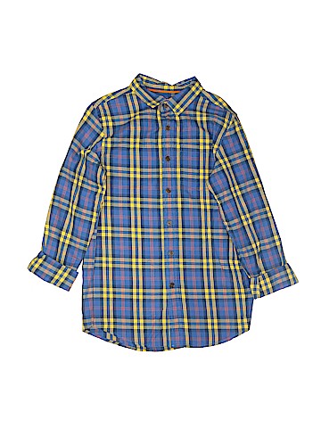 Cat & Jack Long Sleeve Button-Down Shirt (view 1)