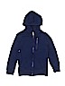 Cat & Jack 100% Cotton Solid Blue Zip Up Hoodie Size 6 - 7 - photo 1
