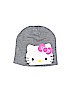Hello Kitty 100% Acrylic Graphic Gray Beanie One size (kids) - photo 1