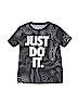 Nike 100% Polyester Black Active T-Shirt Size XS (kids) - photo 1