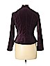 Ann Taylor LOFT 100% Cotton Purple Blazer Size 6 (petite) - photo 2