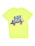 Cat & Jack Yellow Short Sleeve T-Shirt Size 18 - photo 1