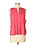 Old Navy 100% Rayon Pink Sleeveless Blouse Size M (petite) - photo 1