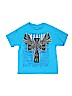Assorted Brands 100% Cotton Blue Short Sleeve T-Shirt Size L (kids) - photo 1