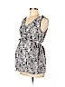 Motherhood 100% Polyester Gray Sleeveless Blouse Size M - photo 1