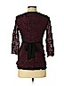 Mimi Maternity Burgundy 3/4 Sleeve Top Size S - photo 2