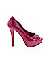 City Streets Pink Heels Size 7 - photo 1