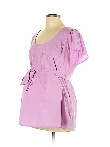 Motherhood Short Sleeve Blouse (view 1)