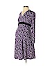 Motherhood Purple Casual Dress Size S - photo 1