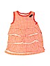 Carter's 100% Cotton Print Orange Sleeveless Top Size 4T - photo 1