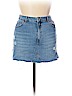 Topshop Boutique 100% Cotton Blue Denim Skirt Size 12 - photo 1