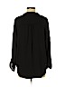 Lush 100% Polyester Black Long Sleeve Blouse Size M - photo 2