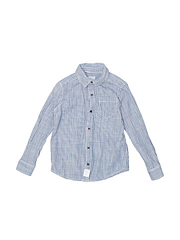 Carter's Long Sleeve Button-Down Shirt (view 1)