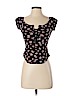 Betsey Johnson Black Short Sleeve Top Size P (petite) - photo 1
