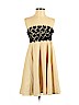 Tibi Tan Cocktail Dress Size 4 - photo 1