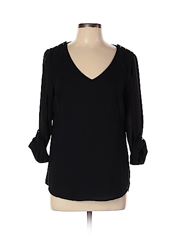 Massimo Dutti Long Sleeve Blouse (view 1)