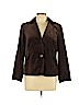 Studio Works 100% Cotton Brown Blazer Size 12 (petite) - photo 1