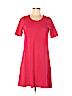 Ann Taylor 100% Cotton Red Casual Dress Size M (petite) - photo 1