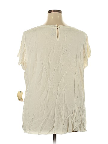 St. John's Bay Short Sleeve Blouse (view 2)