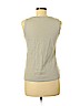 Ann Taylor LOFT 100% Cotton Tan Sleeveless Top Size M (petite) - photo 2