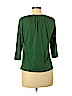Talbots 100% Cotton Green 3/4 Sleeve Top Size M (petite) - photo 2