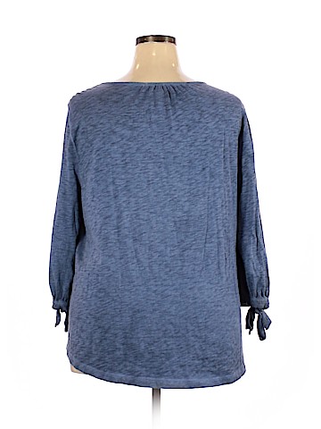 St. John's Bay 3/4 Sleeve Top (view 2)