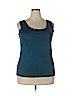 Alfani Blue Sleeveless Top Size 2X - photo 1