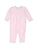 Ralph Lauren 100% Cotton Floral Stripes Pink Long Sleeve Outfit 6-9 MO / 9 MO - photo 2