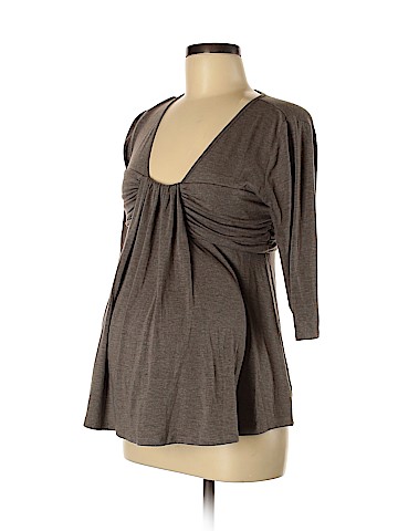Maternal America 3/4 Sleeve Top (view 1)