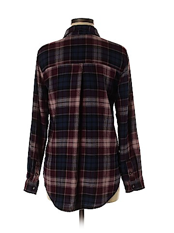 American Eagle Outfitters Long Sleeve Button-Down Shirt (view 2)
