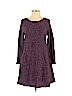 Sundance 100% Merino Purple Casual Dress Size XS (petite) - photo 1