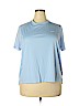Nike 100% Polyester Blue Active T-Shirt Size 2X - photo 1