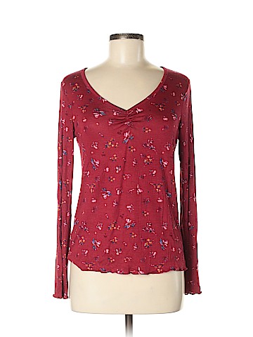 Pink Rose Long Sleeve Top (view 1)