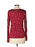 Pink Rose Red Long Sleeve Top Size M - photo 2