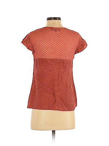 Corey Lynn Calter Short Sleeve Silk Top (view 2)