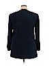 Jones New York 100% Silk Blue Silk Blazer Size 16 - photo 2