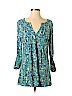 Lilly Pulitzer Blue 3/4 Sleeve Top Size M - photo 1